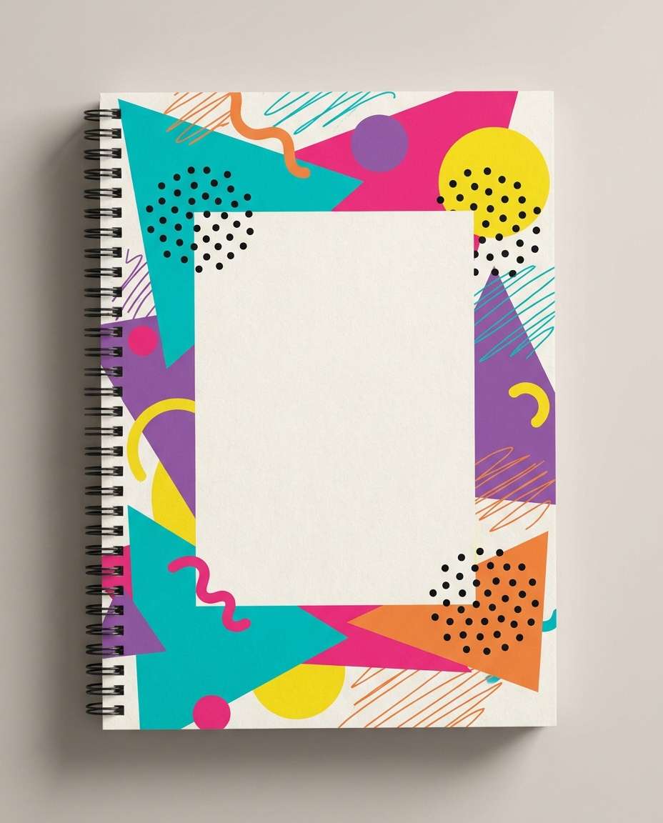 notebook cover art photo
