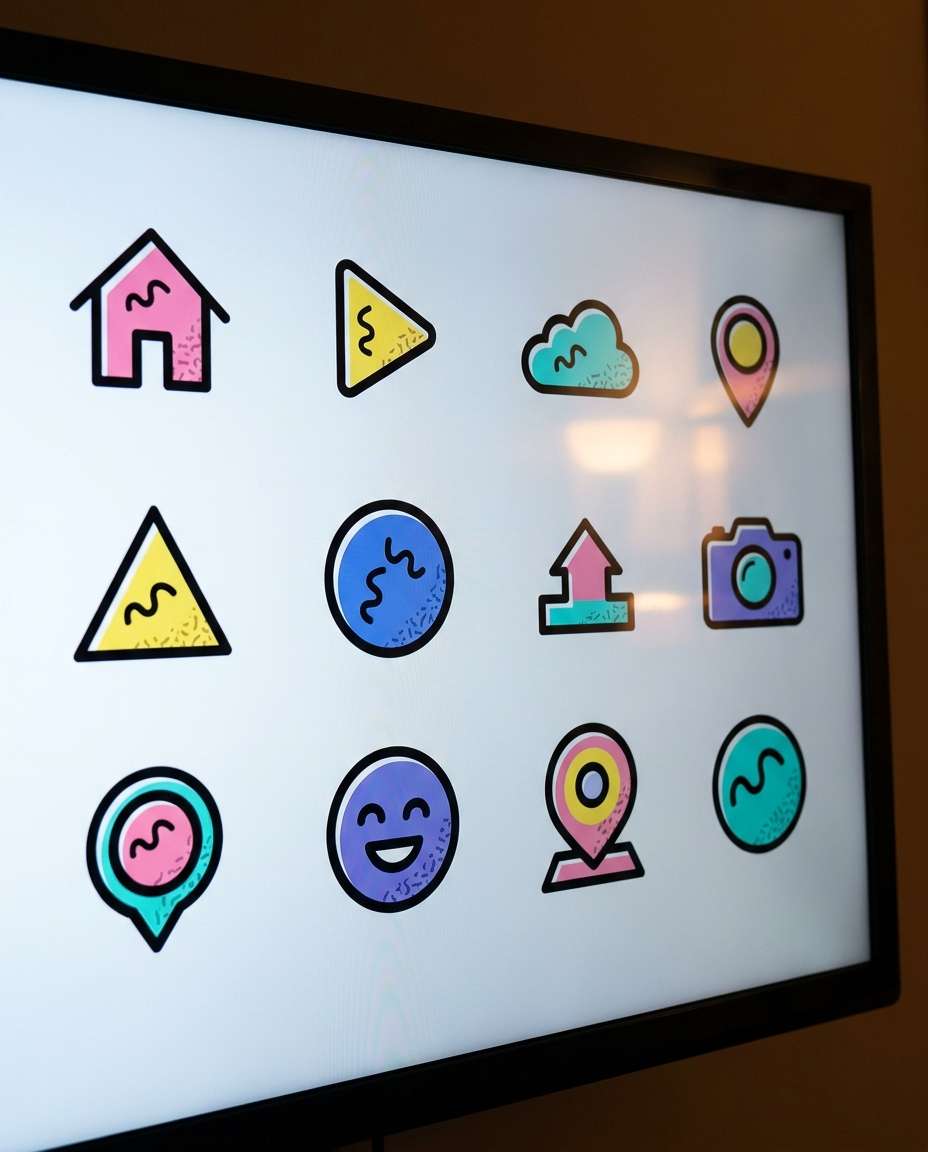icon set photo
