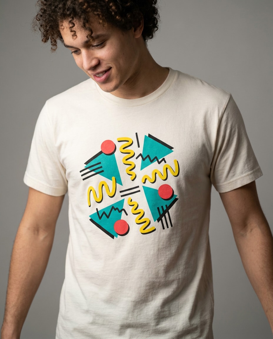 merch model tee photo