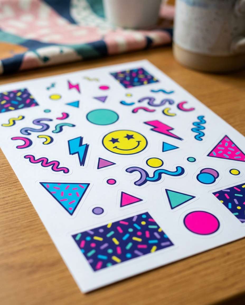 sticker sheet pack photo