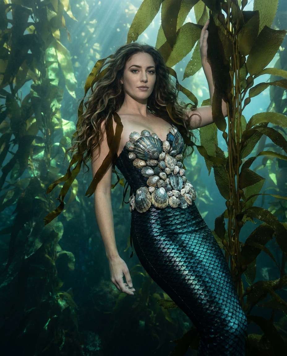 kelp forest fashion photo