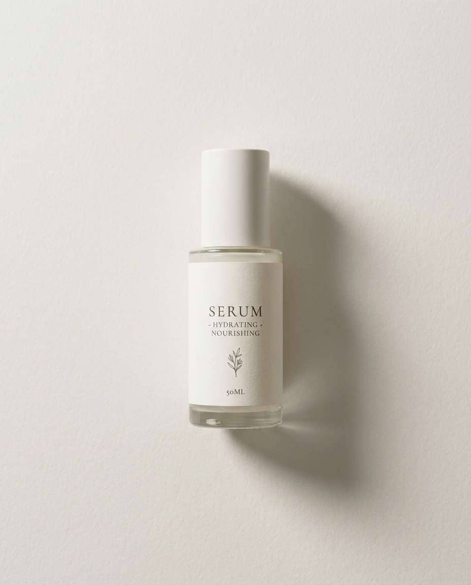 clean product flat lay photo