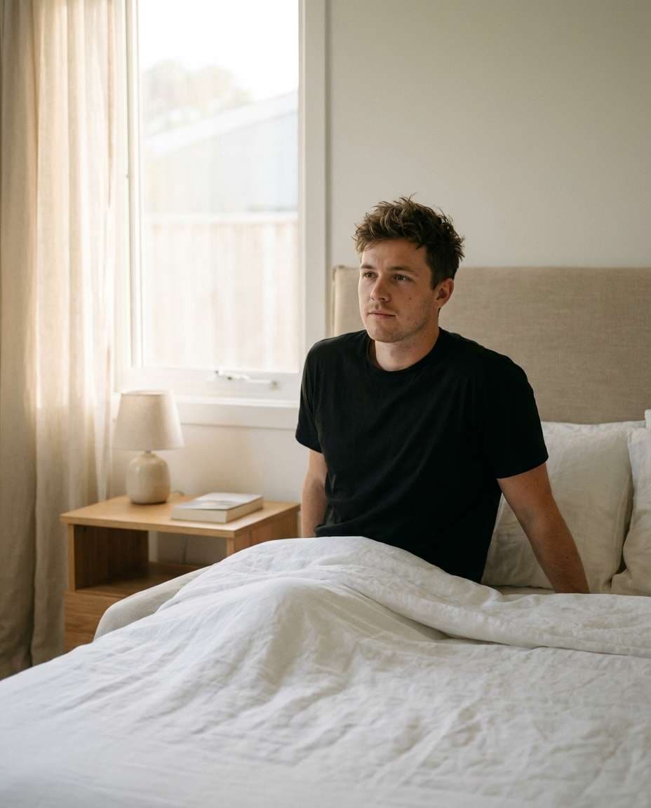 bedside morning photo