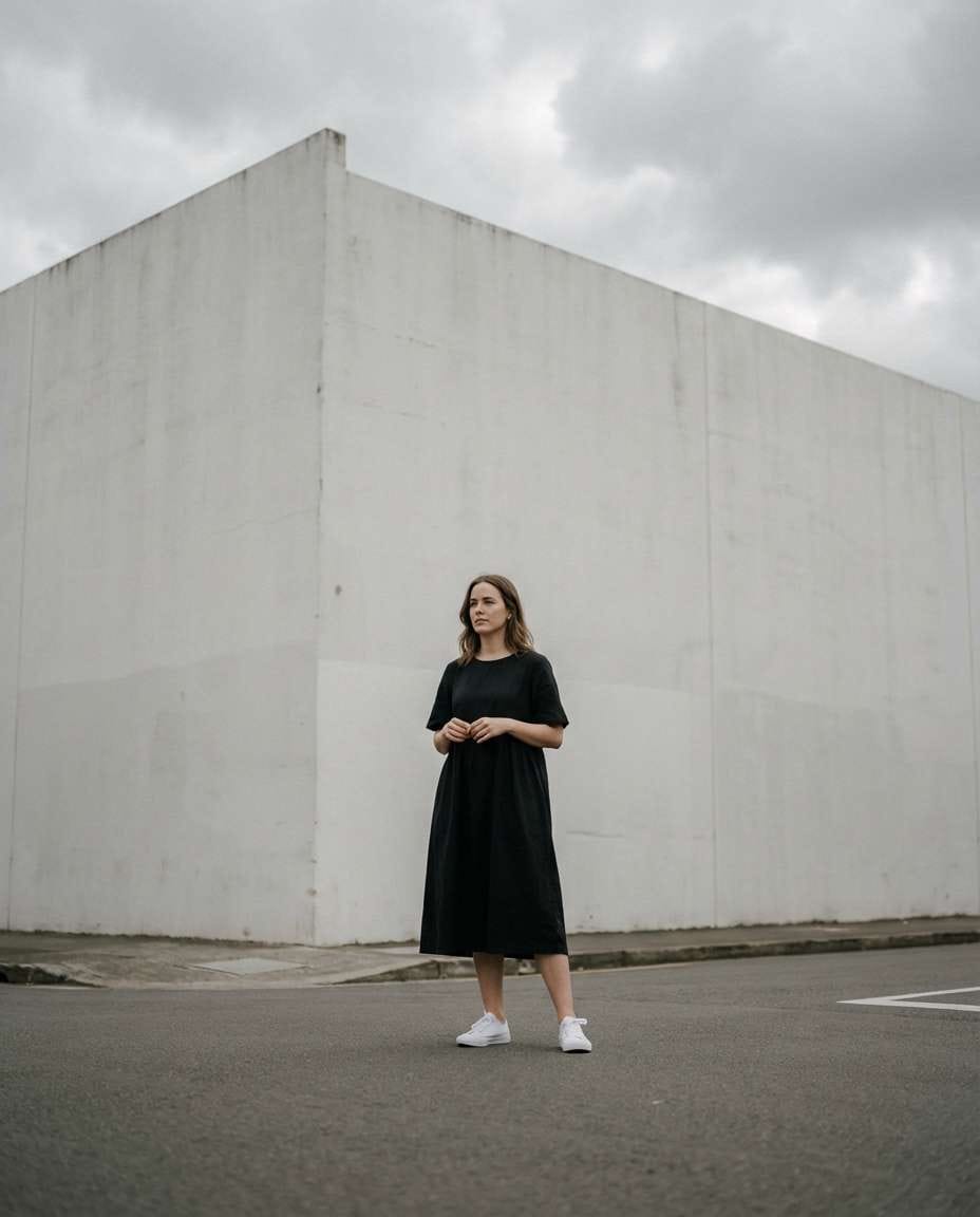 clean street corner photo