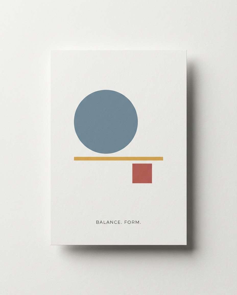 bauhaus minimal shapes photo