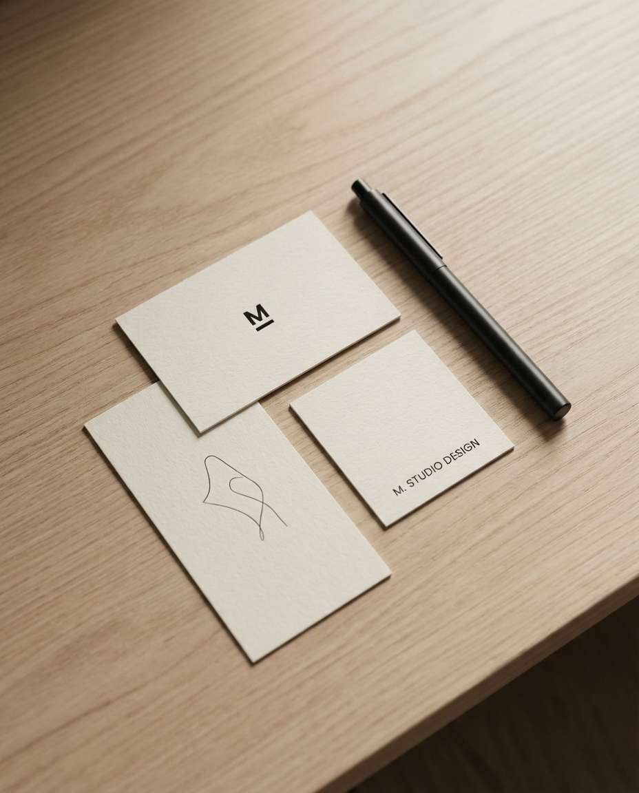 desk flat lay set photo