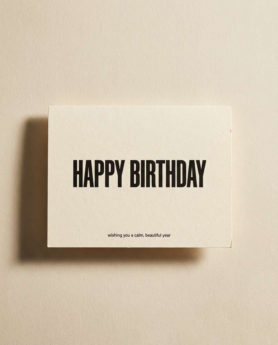 modern birthday type photo