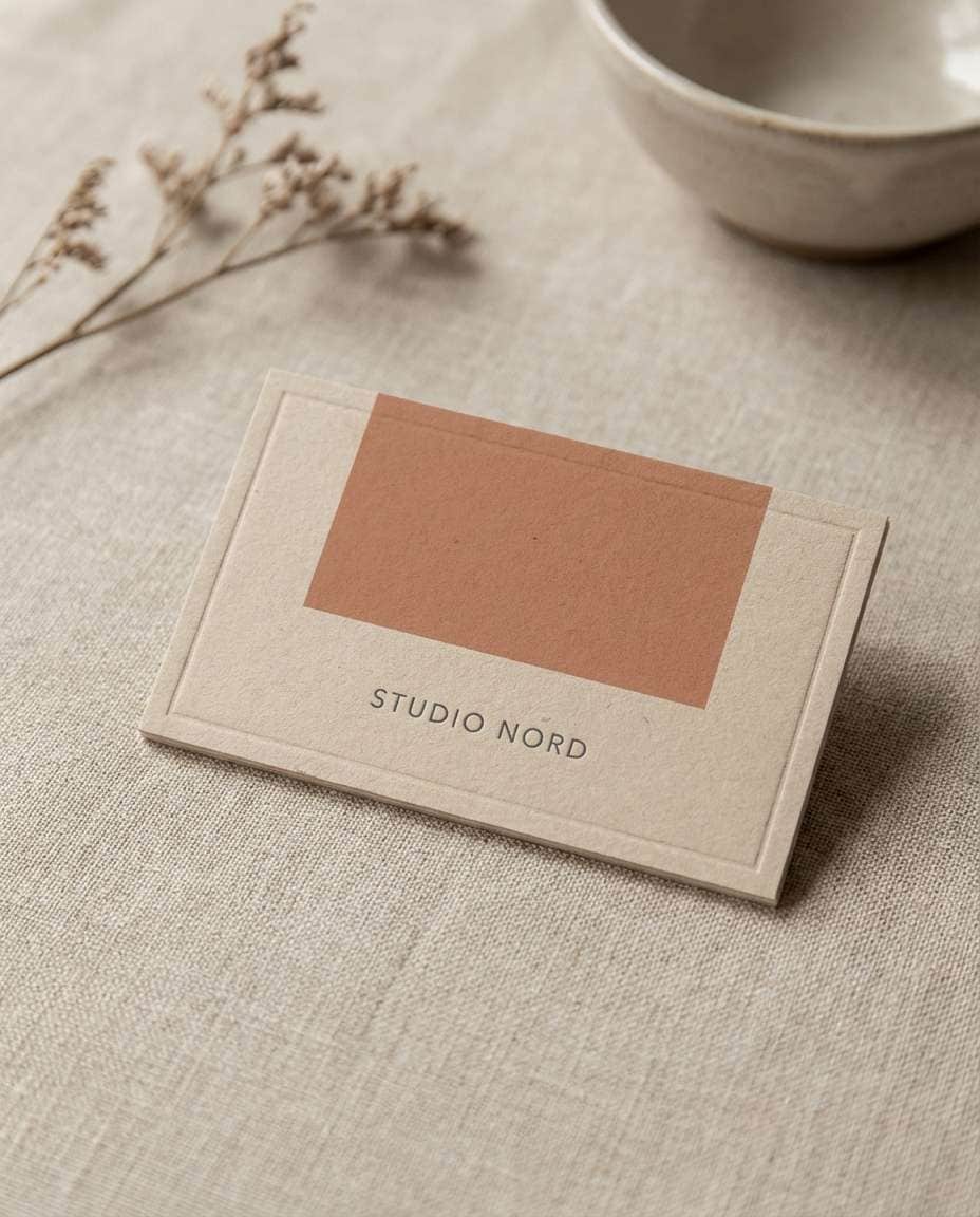 neutral color block photo