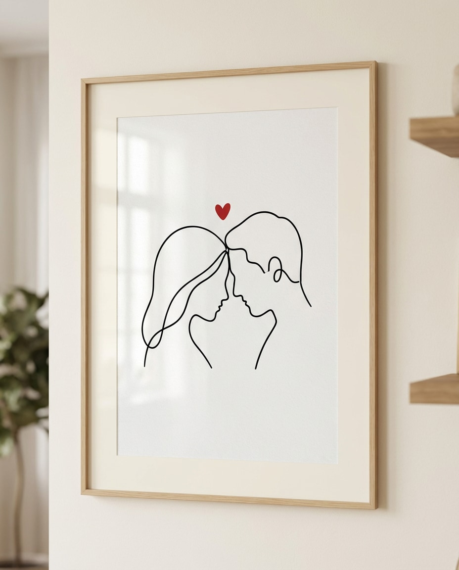 couple forehead touch photo