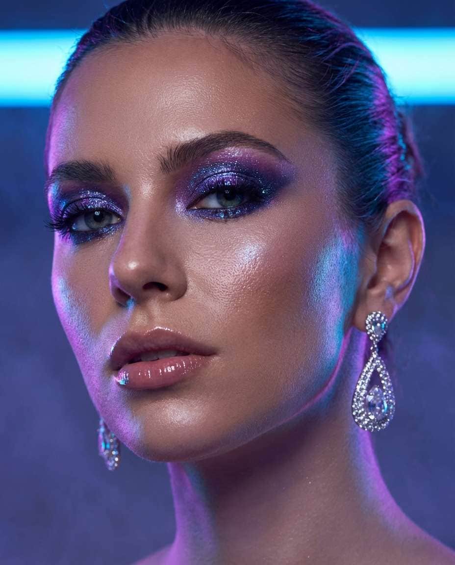 club spotlight closeup photo