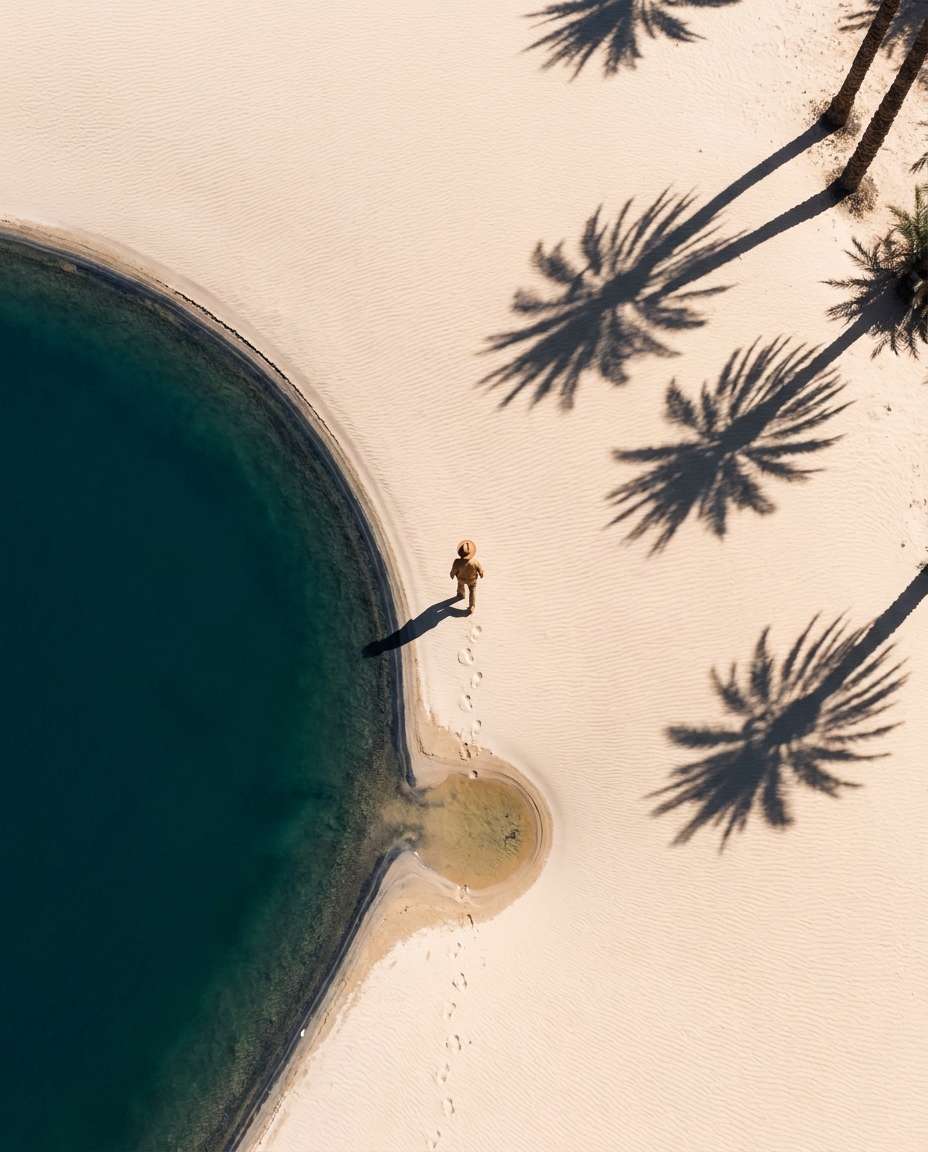 aerial edge portrait photo