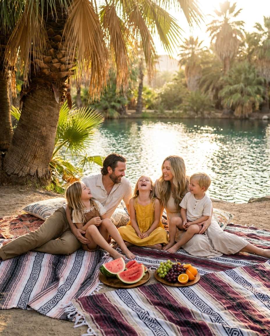 family picnic photo