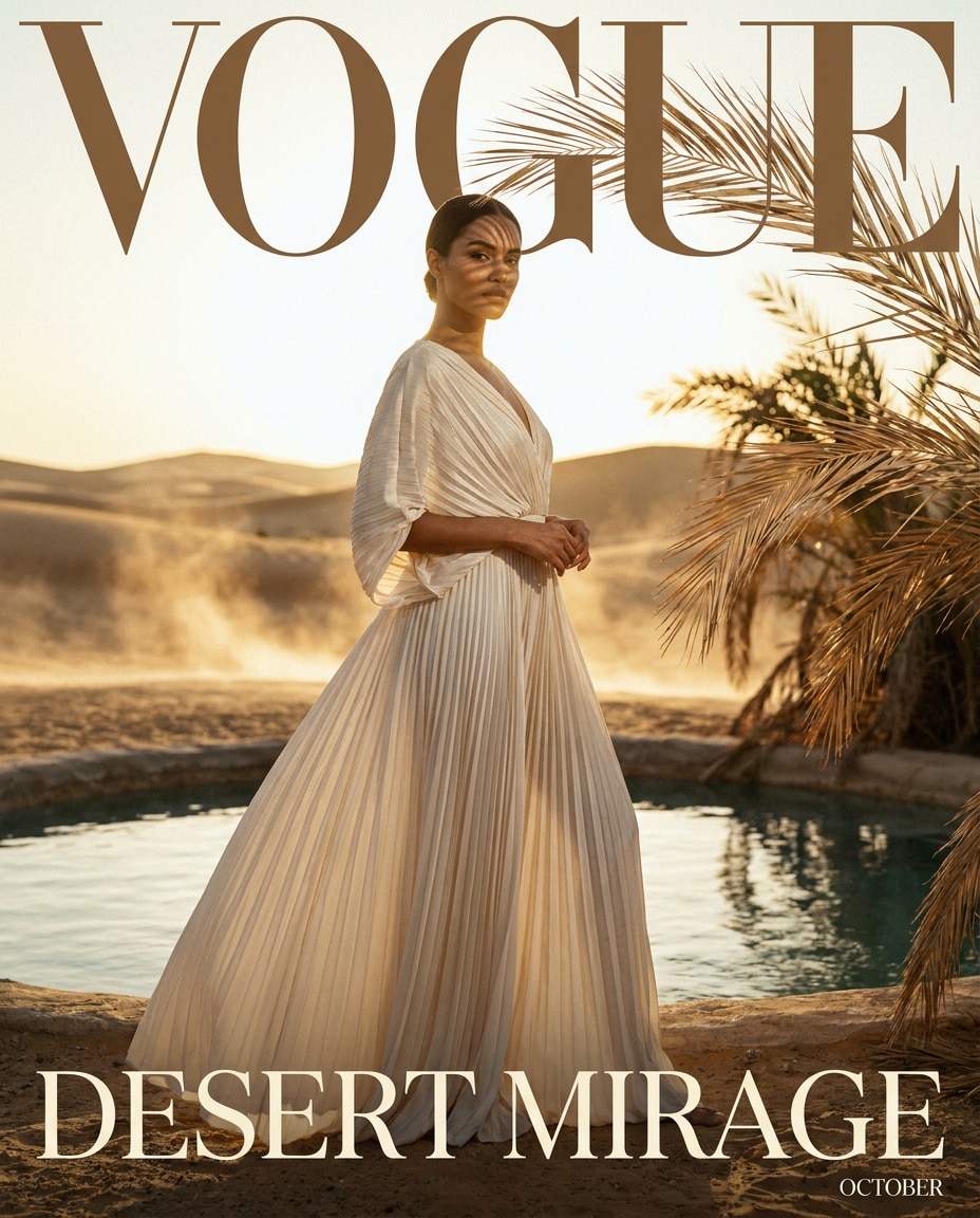 mirage fashion editorial photo