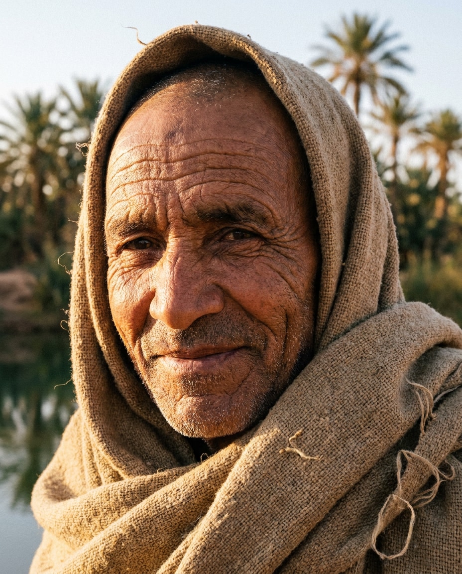 nomad portrait closeup photo