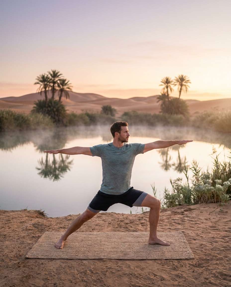 desert yoga flow photo