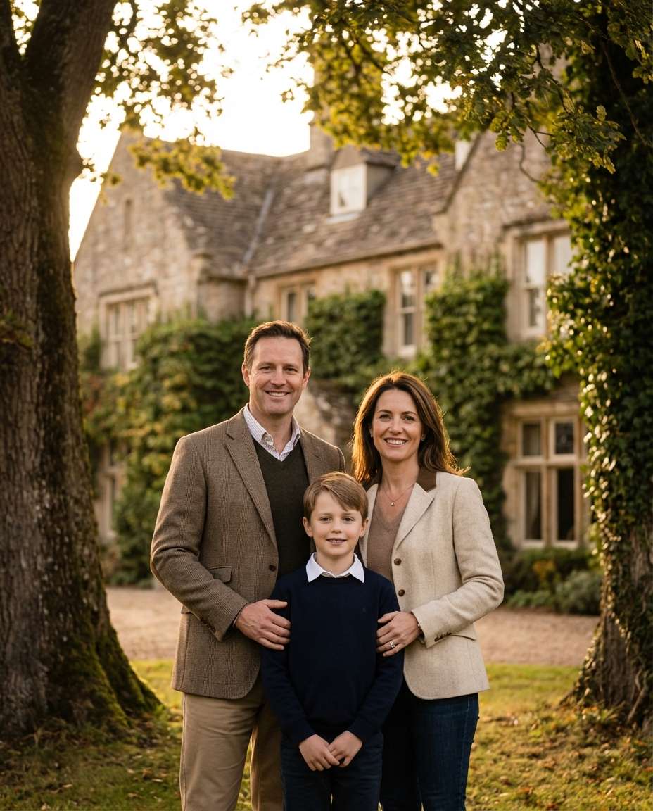 family estate portrait photo