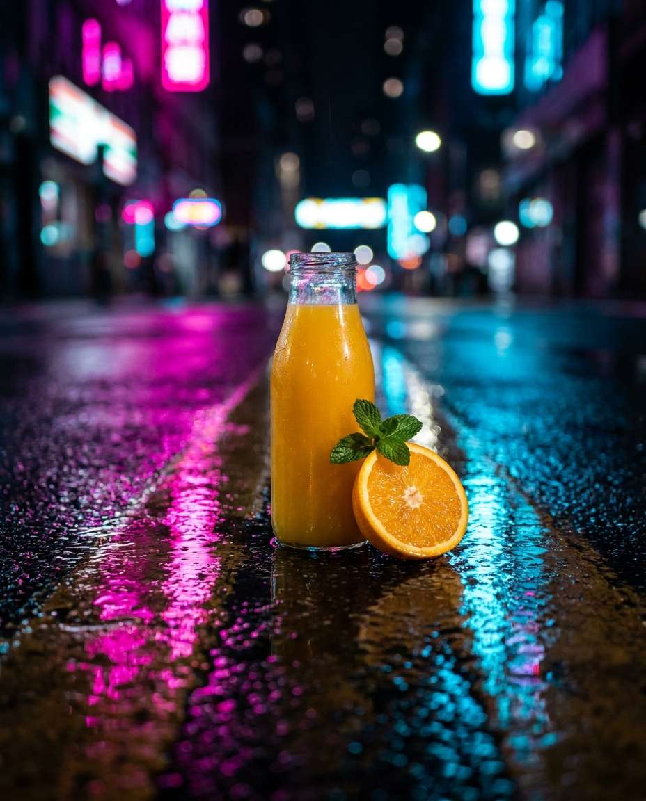 neon night refresh photo