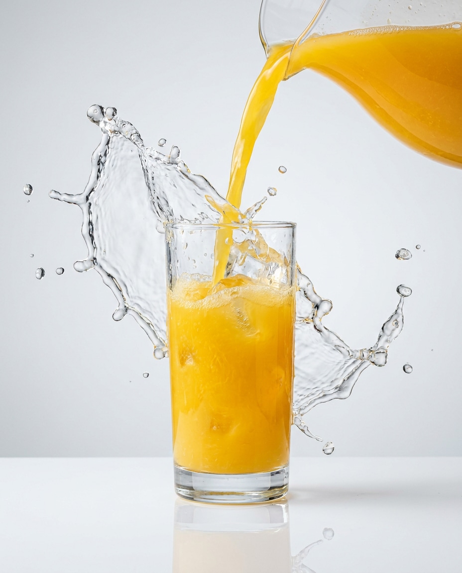 ice cubes pour shot photo