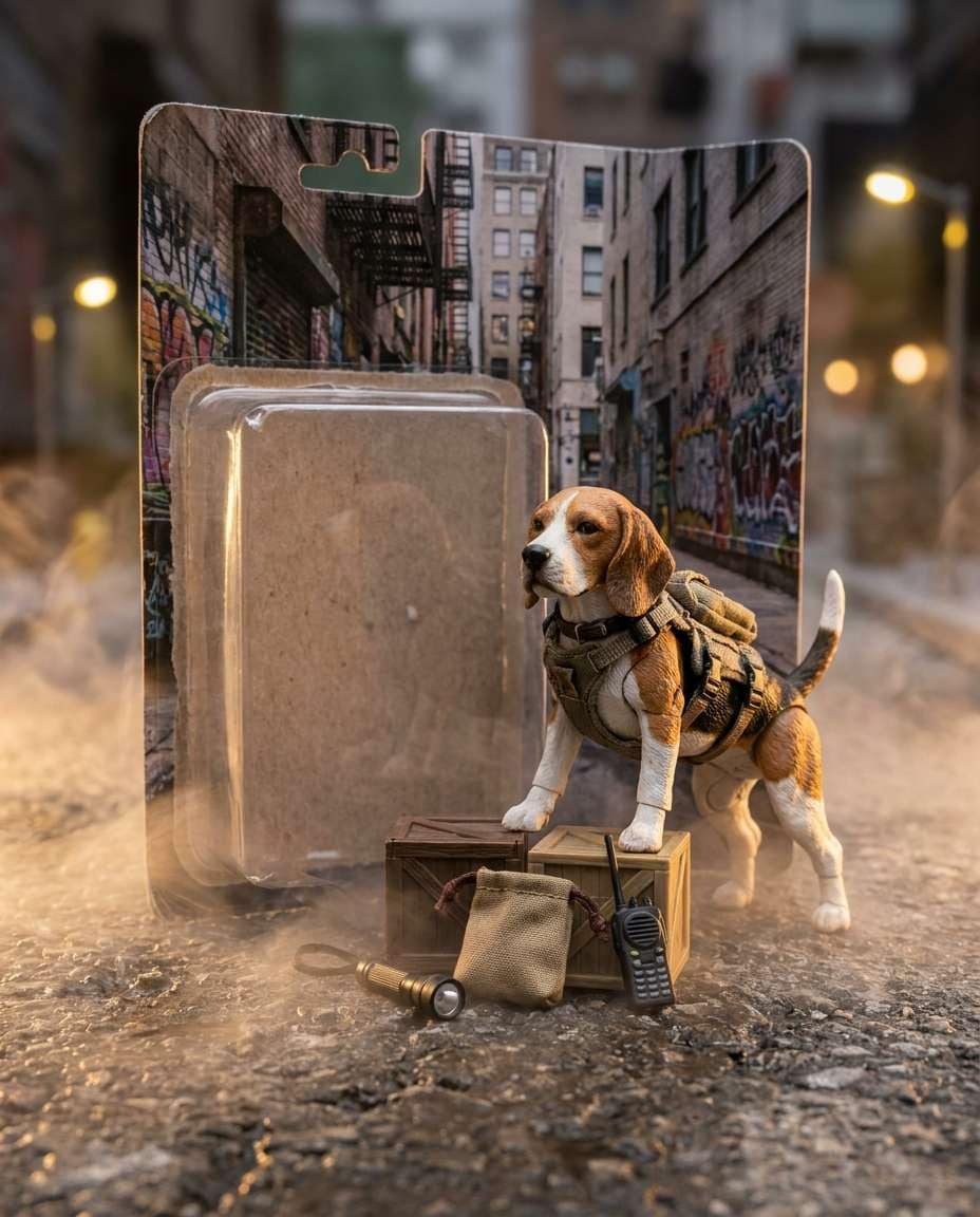 diorama battle scene photo