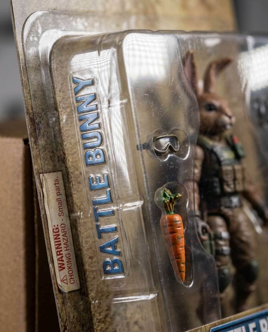 macro packaging details photo