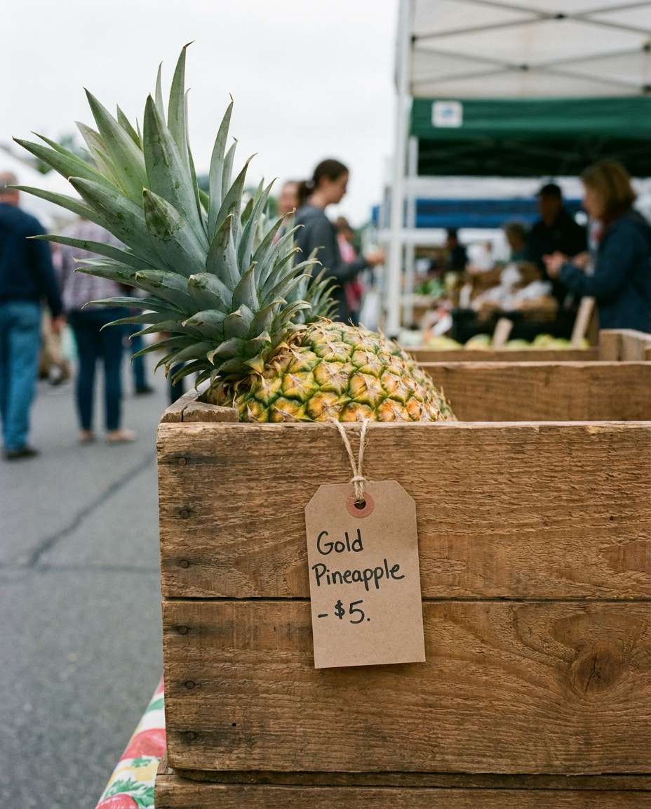 farmers market crate photo