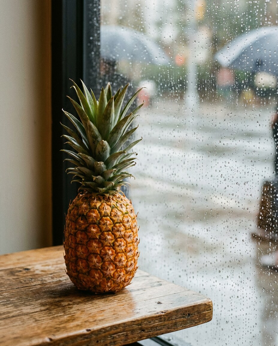 rainy window mood photo