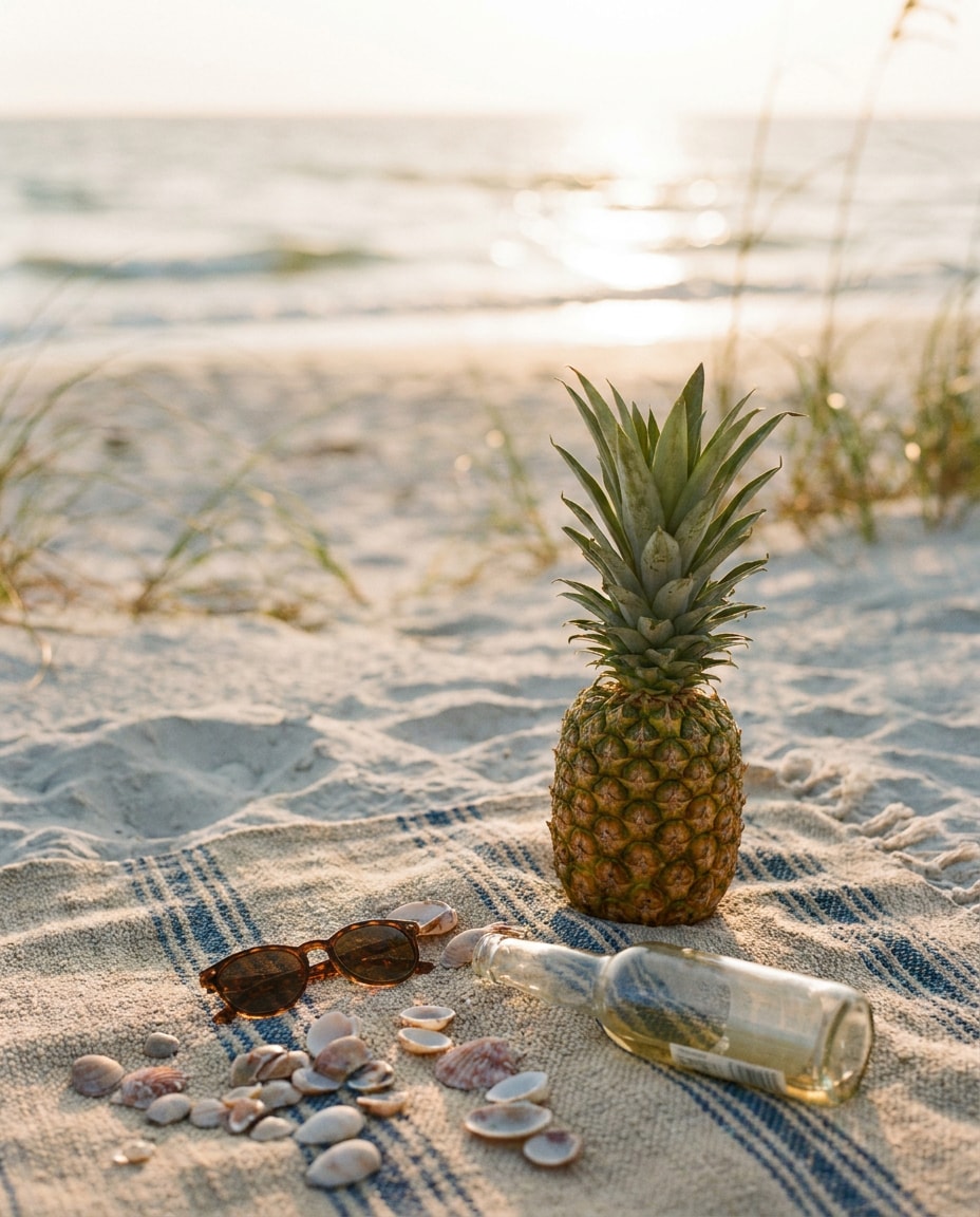 beach picnic photo
