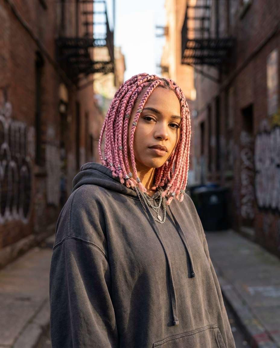 braids streetwear photo