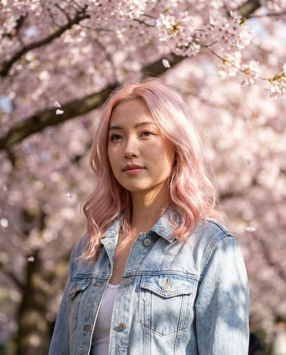 sakura park spring photo