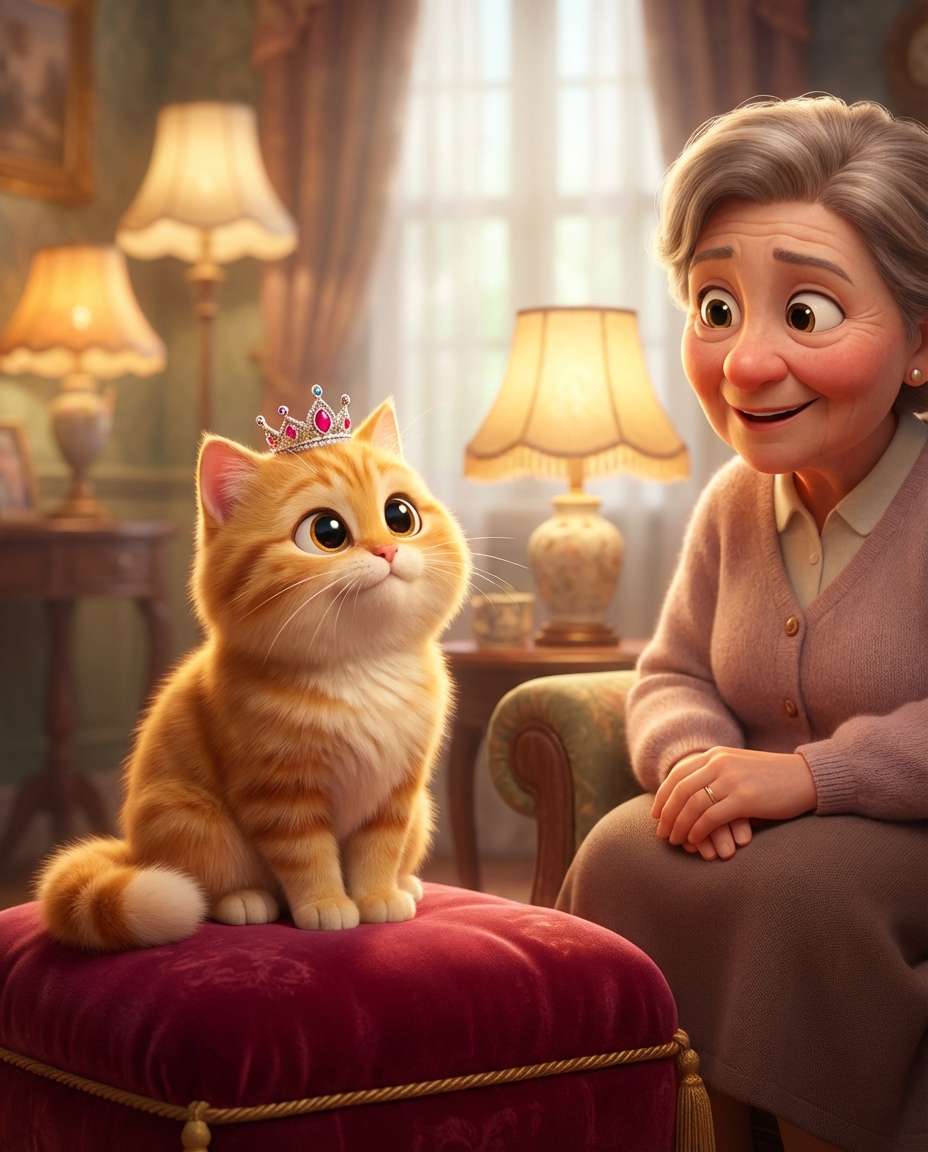 cat royal portrait photo