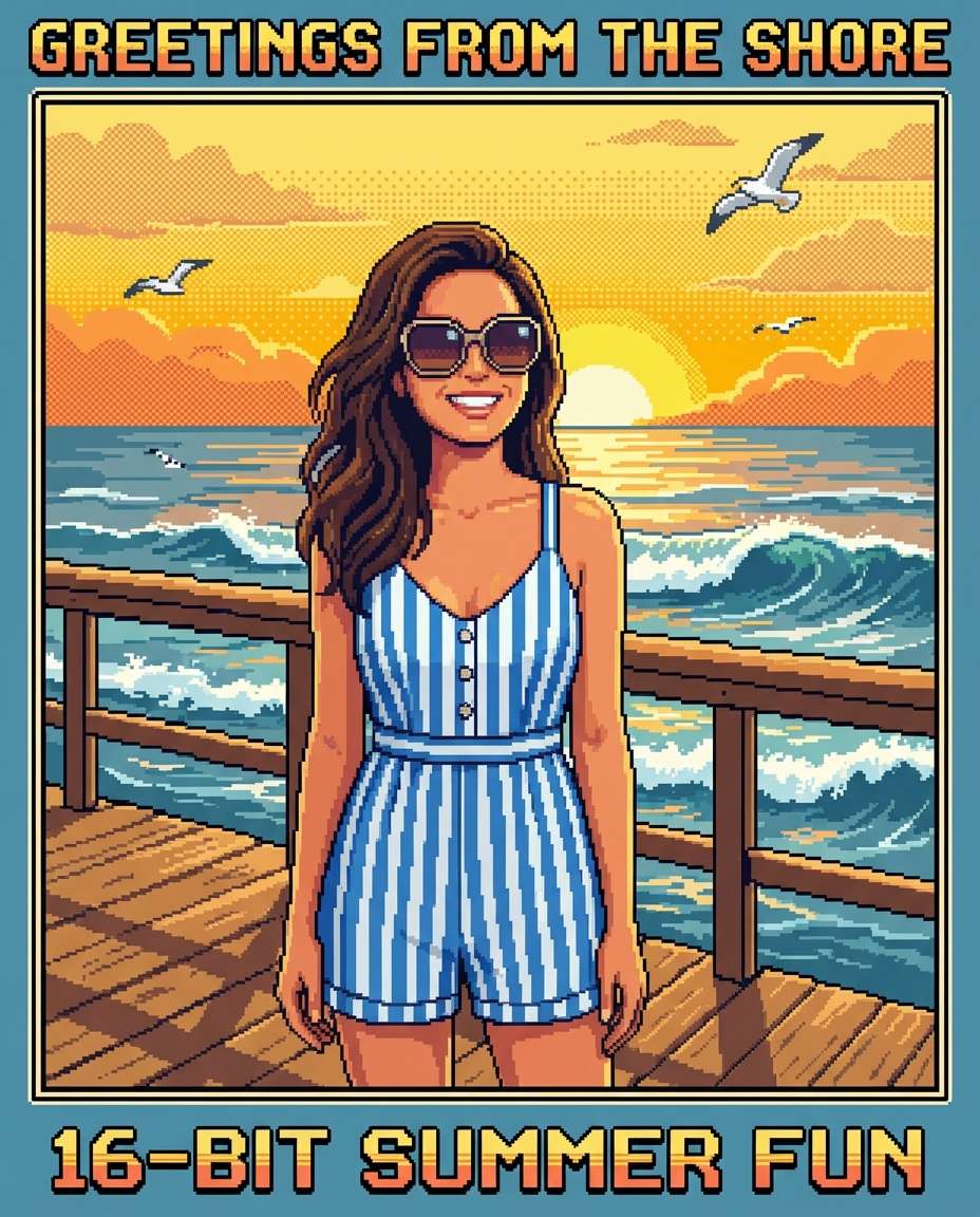 boardwalk vacation photo