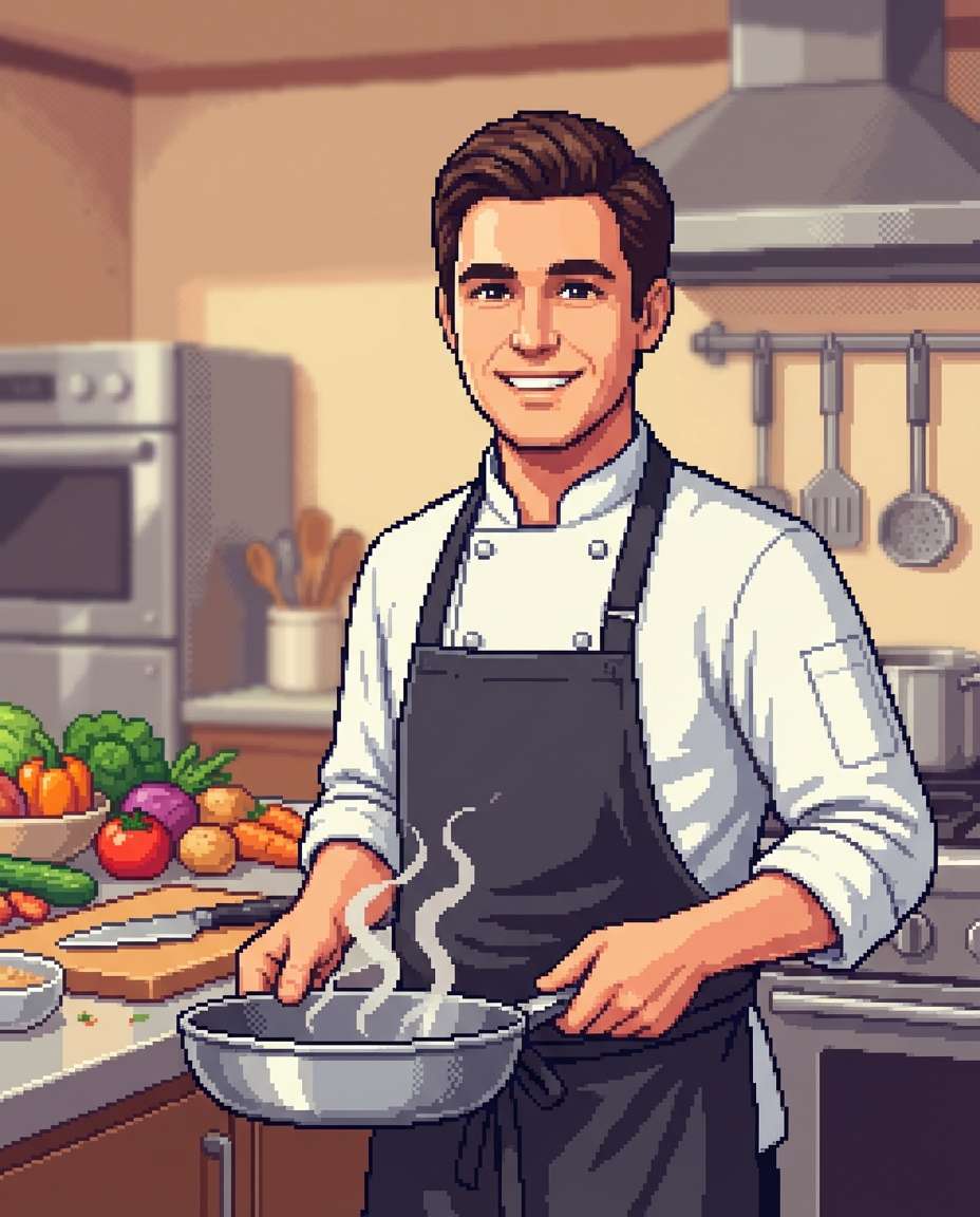 chef kitchen sprite photo