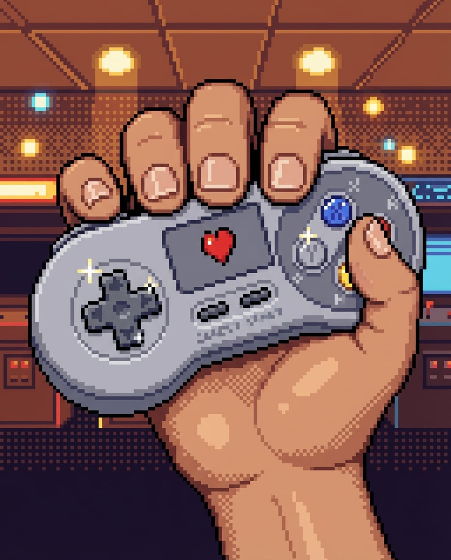 controller closeup photo