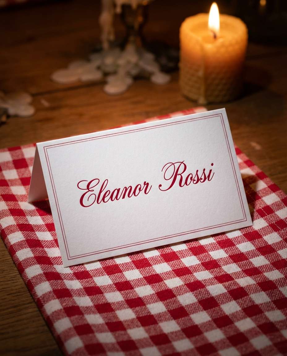 cherry red dinner photo