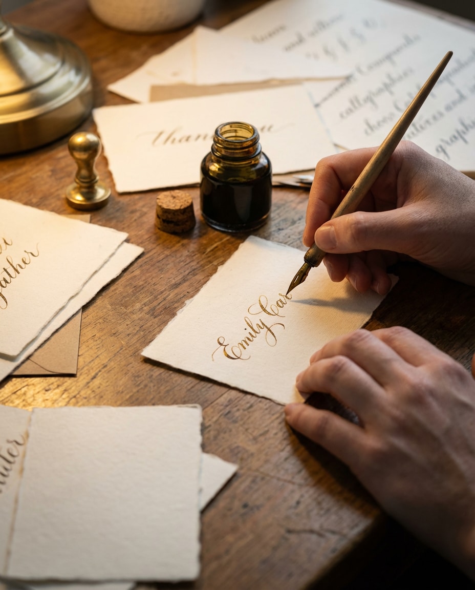 writing calligraphy live photo