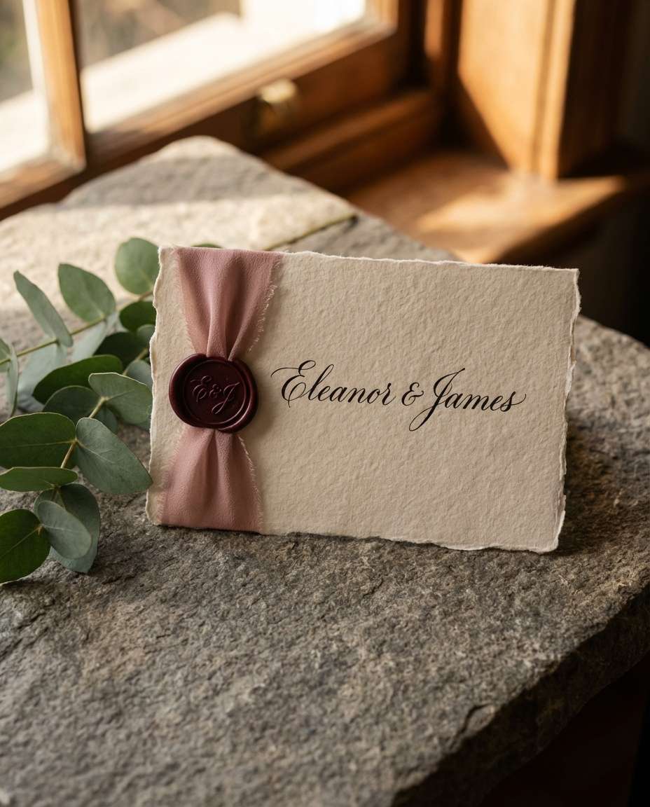 wax seal ribbon photo