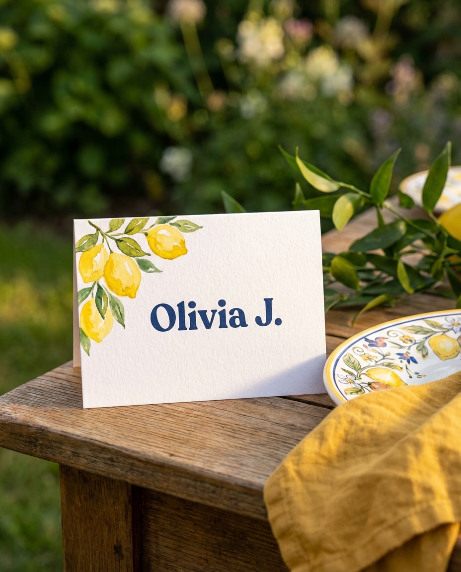 garden party citrus photo