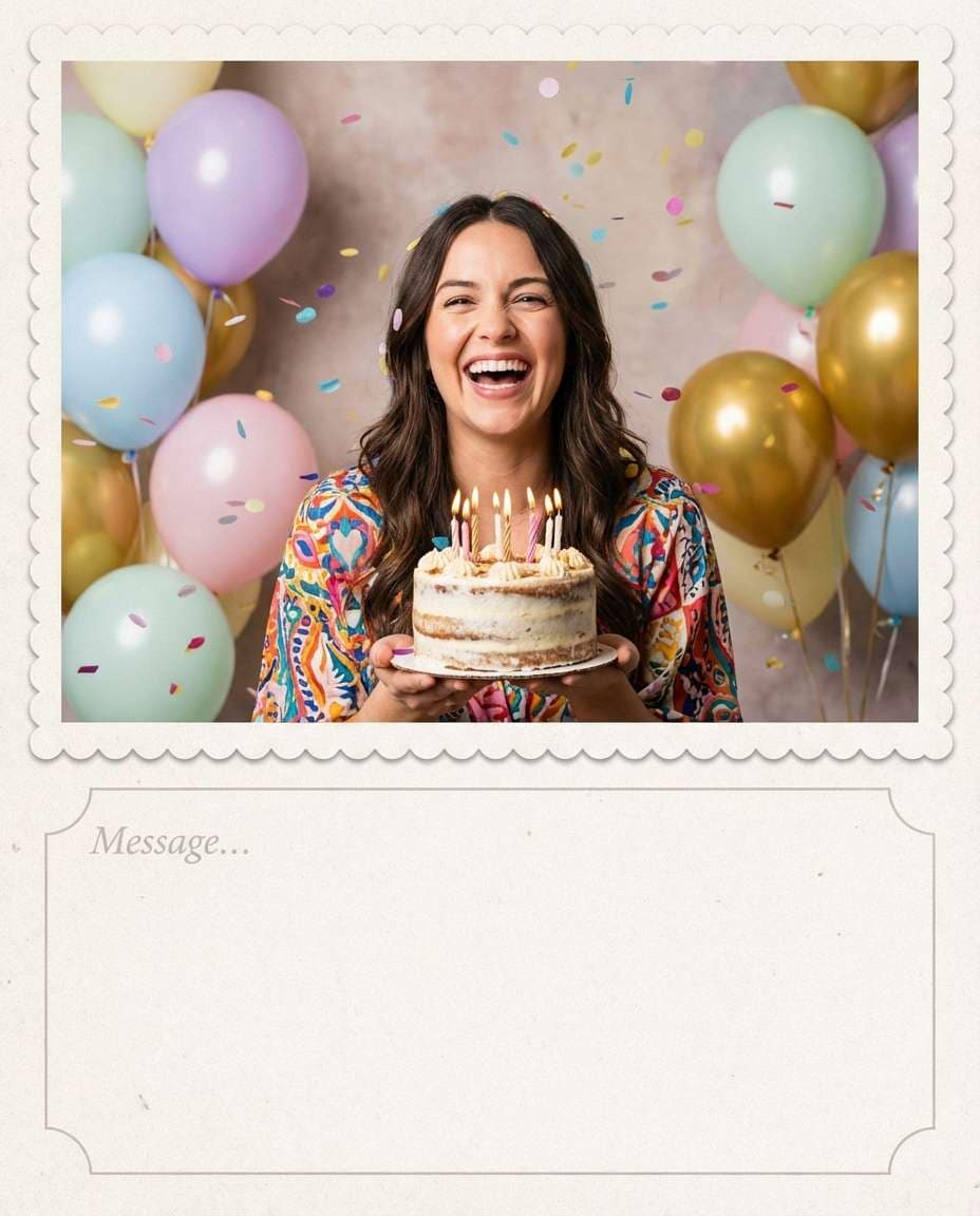 birthday party snap photo