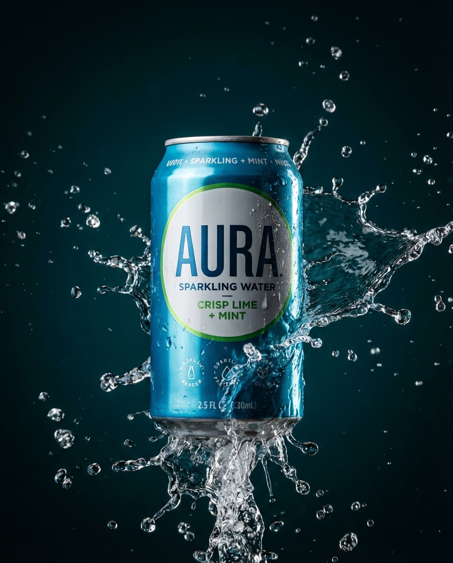 beverage splash moment photo