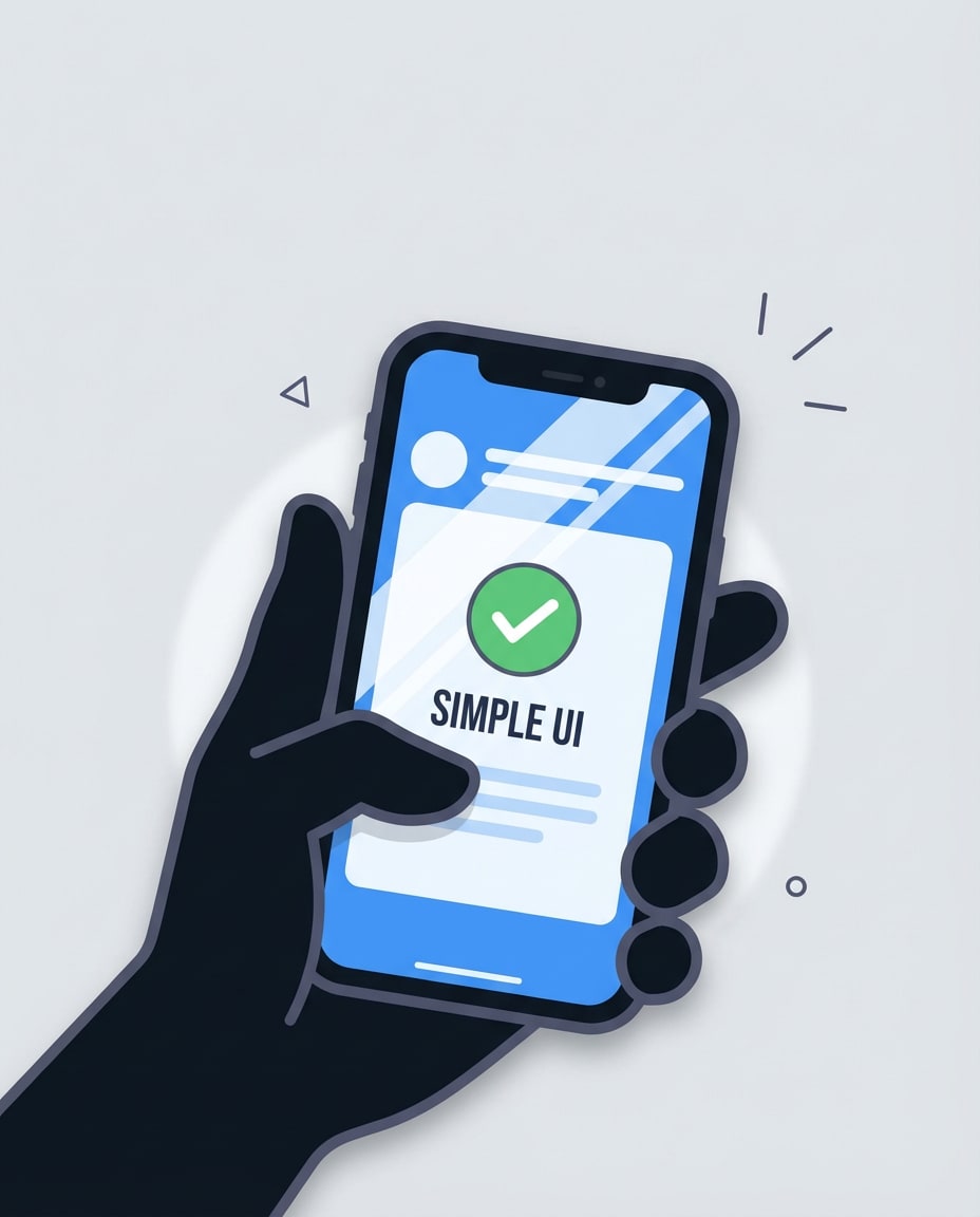 hand holding phone photo