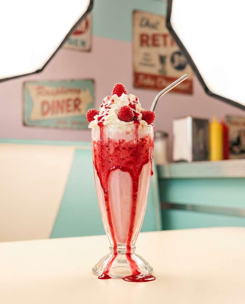 milkshake drip shot photo