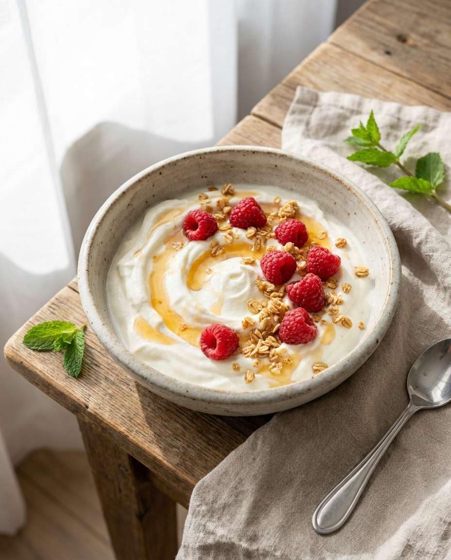 yogurt swirl bowl photo