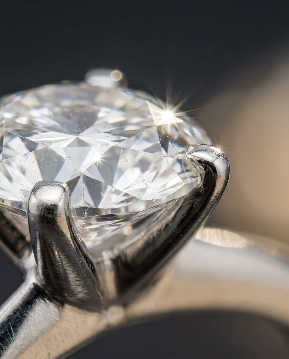 macro facet sparkle photo