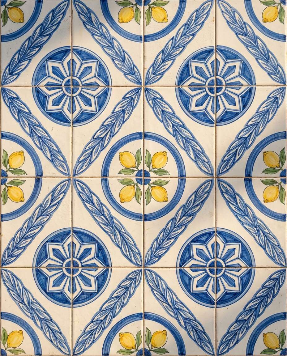 mediterranean tile mosaic photo