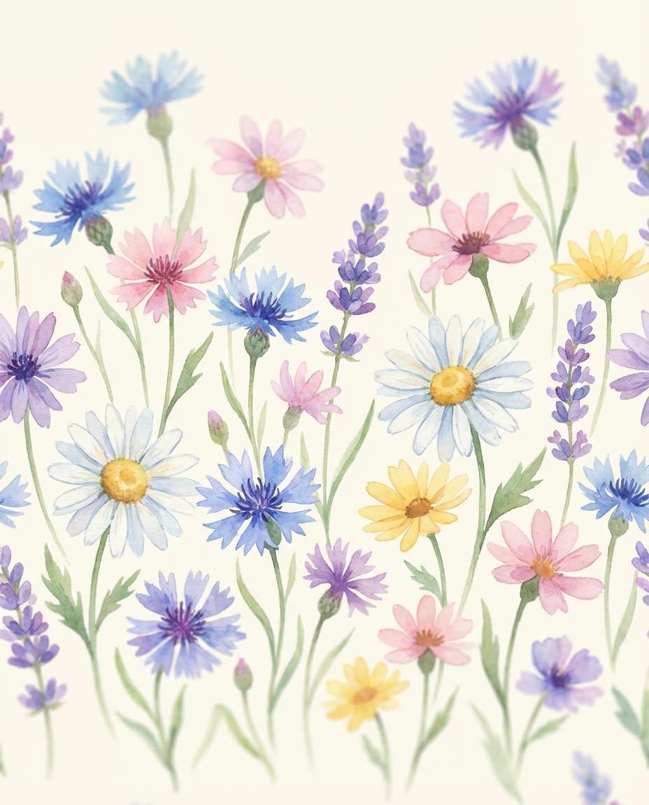 cottagecore wildflower wash photo