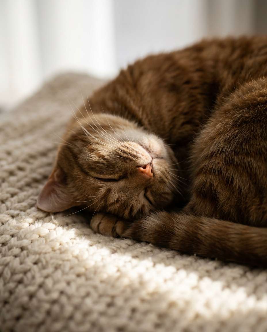 knitted blanket nap photo