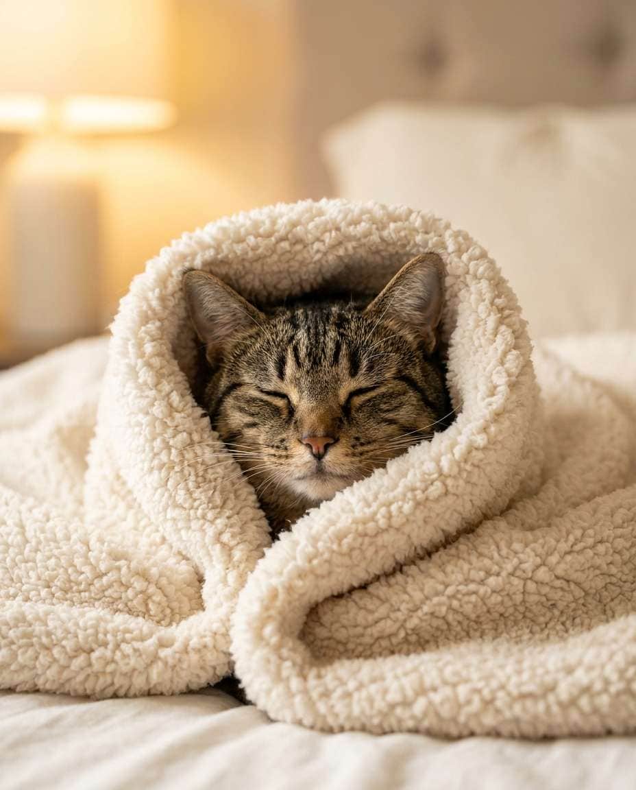 soft blanket burrito photo