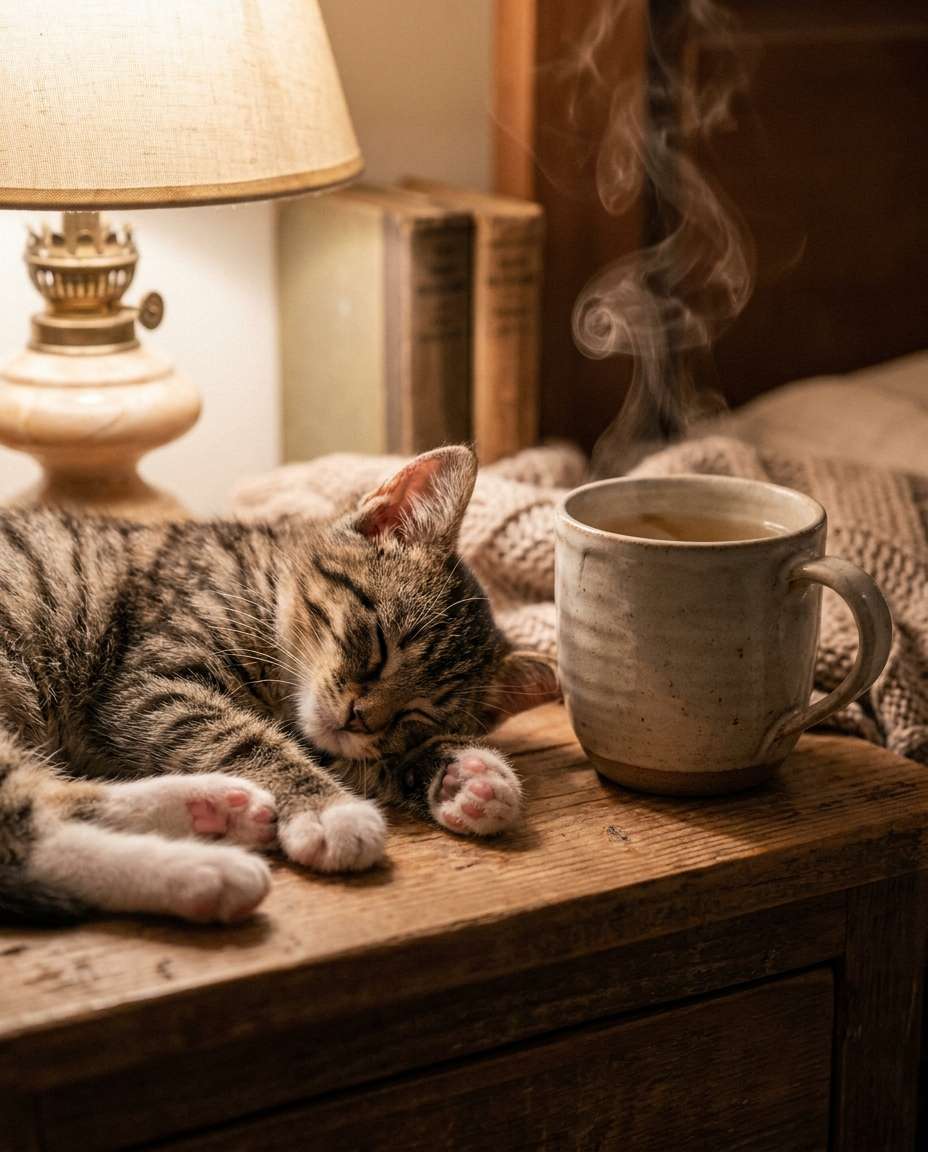 tea mug side nap photo