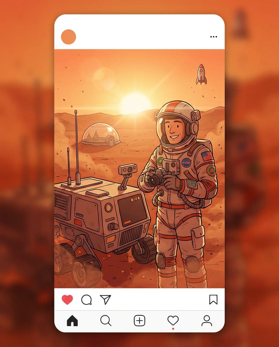 mars rover selfie photo