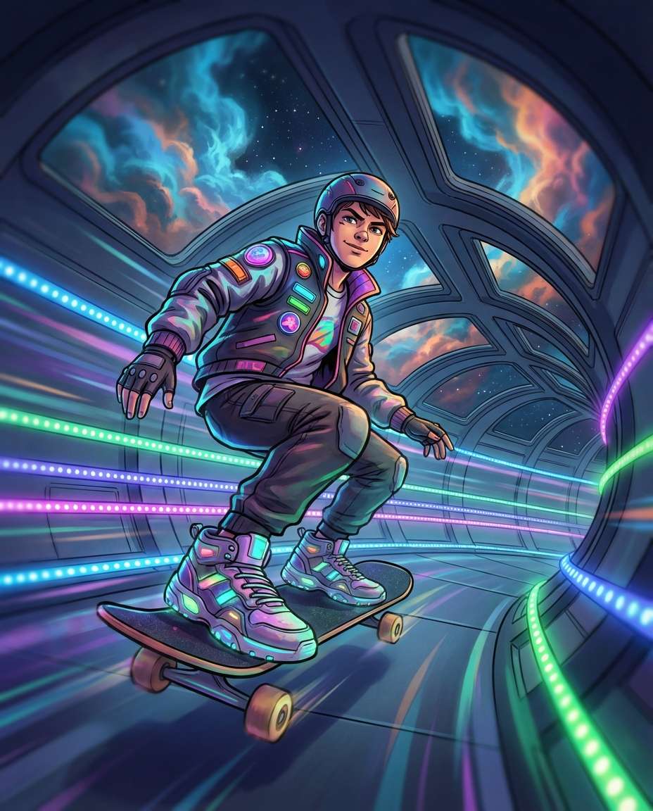 nebula skate session photo